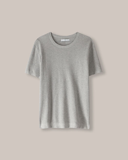 Playera Estructurada Gris